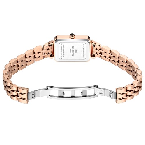 Đồng hồ Nakzen Hoa & Gió 20 x 27 mm Nữ SS4209L-1NR Màu Vàng Hồng