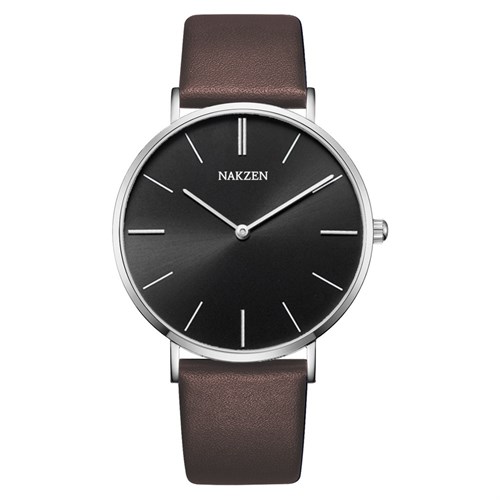 Đồng hồ NAKZEN 40 mm Nam SL9002GBN-1 Màu Nâu