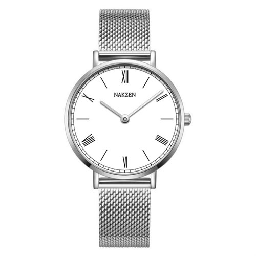 Đồng hồ Nakzen 32 mm Nữ SS9006L-7 Màu Bạc