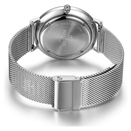 Đồng hồ NAKZEN 40 mm Nam SS9006G-1 Màu Bạc