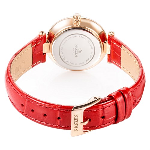 Đồng hồ Nakzen Hoa & Gió 29 mm Nữ SL4066LRERD-7N0 Màu Đỏ