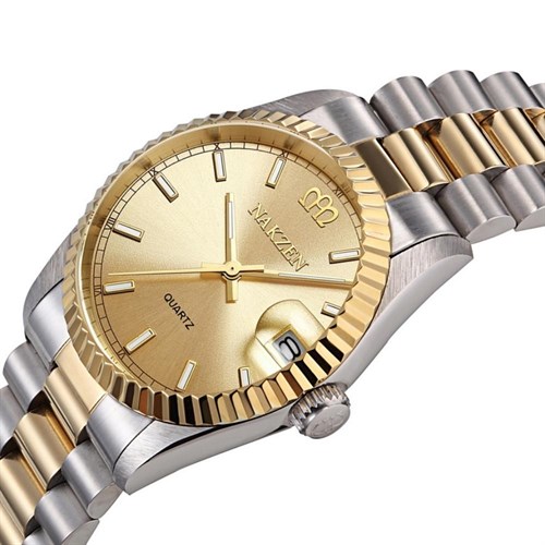 Đồng hồ NAKZEN 35 mm Nam SS3001G3TT-3b Màu Bạc