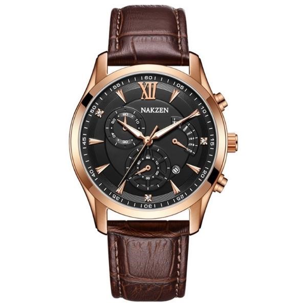Đồng hồ NAKZEN 39 mm Nam SL5057GBN-7NO