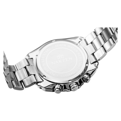 Đồng hồ NAKZEN 43 mm Nam SS5044G-2 Màu Bạc