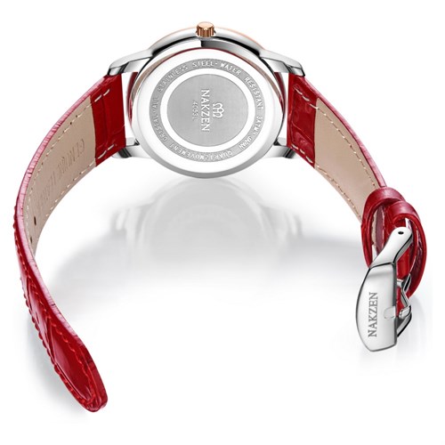 Đồng hồ NAKZEN 32 mm Nữ SL4053LTRRD-7NO Màu Đỏ