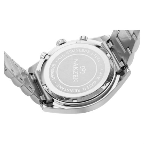 Đồng hồ NAKZEN 42 mm Nam SS5045G-1N3 Màu Bạc