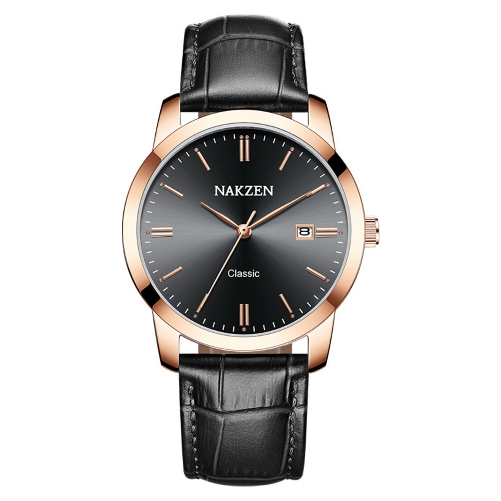 Đồng hồ Nakzen 38mm Nam SL4072GBK-1NR-1