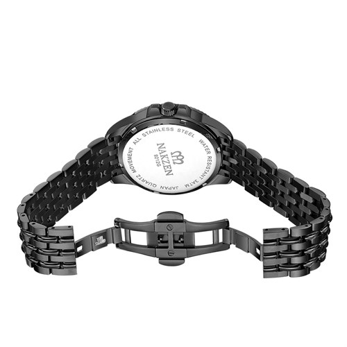 Đồng hồ NAKZEN 42 mm Nam SS9212GBK-1 Màu Đen
