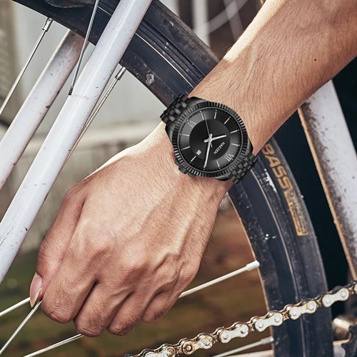 Đồng hồ NAKZEN 42 mm Nam SS9212GBK-1 Màu Đen