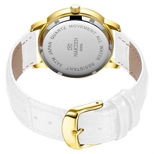 Đồng hồ NAKZEN 36 mm Nữ SL5058LWE-7N3 Màu Trắng