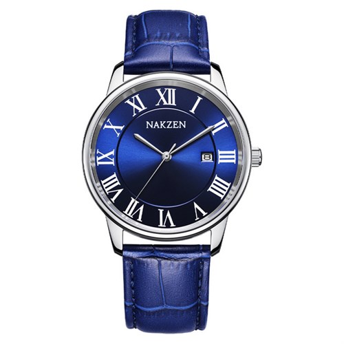 Đồng hồ NAKZEN 39 mm Nam SL4090GBE-2 Màu Xanh Dương