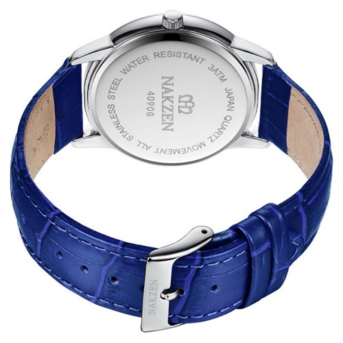 Đồng hồ NAKZEN 39 mm Nam SL4090GBE-2 Màu Xanh Dương
