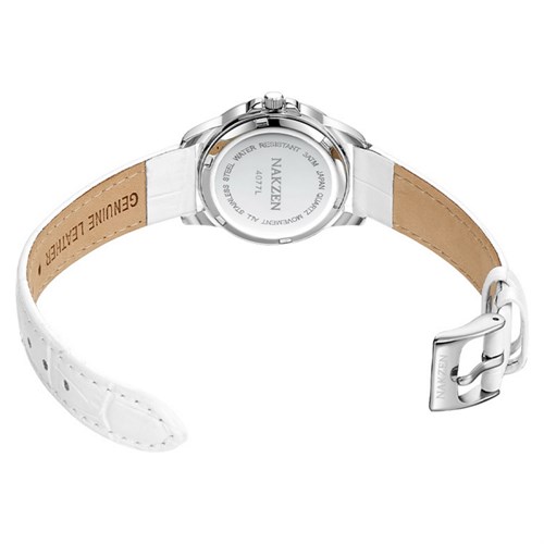 Đồng hồ NAKZEN 28 mm Nữ SL4077L-7 Màu Trắng