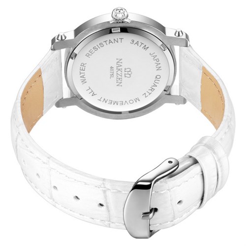 Đồng hồ NAKZEN 33 mm Nữ SL4075LWE-7NR Màu Trắng