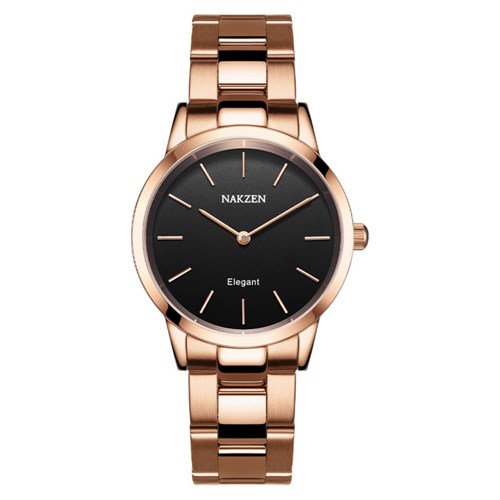 Đồng hồ NAKZEN 32 mm Nữ SS4070L-1NR Màu Vàng Hồng