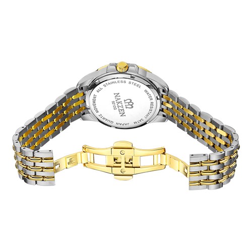 Đồng hồ NAKZEN 42 mm Nam SS9212GD-7N3 Màu Bạc