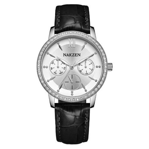 Đồng hồ NAKZEN 36 mm Nữ SL5058LBK-7 Màu Đen