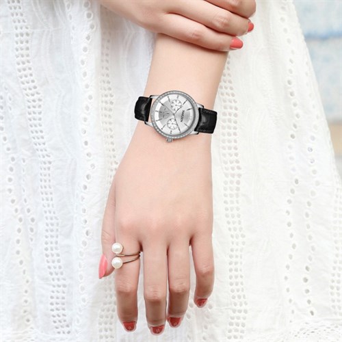 Đồng hồ NAKZEN 36 mm Nữ SL5058LBK-7 Màu Đen