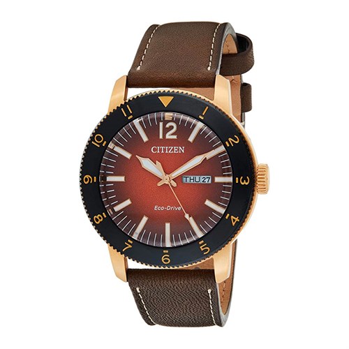 Đồng hồ Citizen 43.5 mm Nam AW0079-13X Màu Nâu