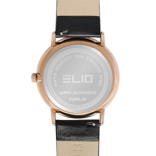Đồng hồ ELIO 42 mm Nam EL096-01 Màu Đen