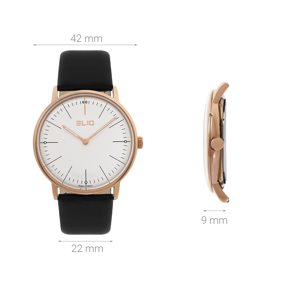 Đồng hồ ELIO 42 mm Nam EL096-01 - 7