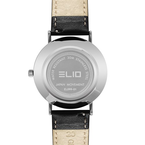 Đồng hồ ELIO 40 mm Nam EL099-01 Màu Đen