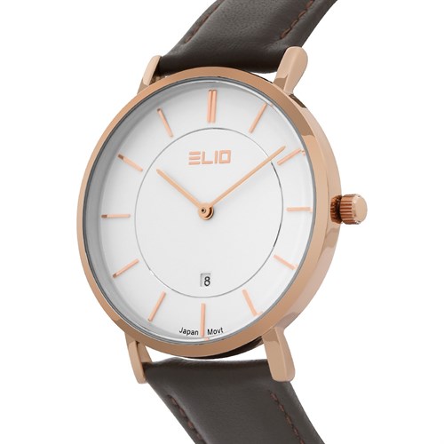 Đồng hồ ELIO 40 mm Nam EL099-02 Màu Nâu