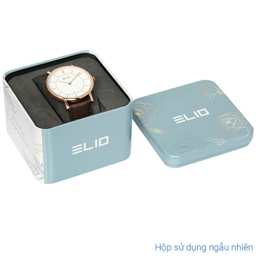 Đồng hồ ELIO 40 mm Nam EL099-02 Màu Nâu