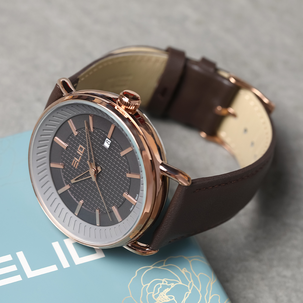 Đồng hồ ELIO 43 mm Nam EL106-02-7