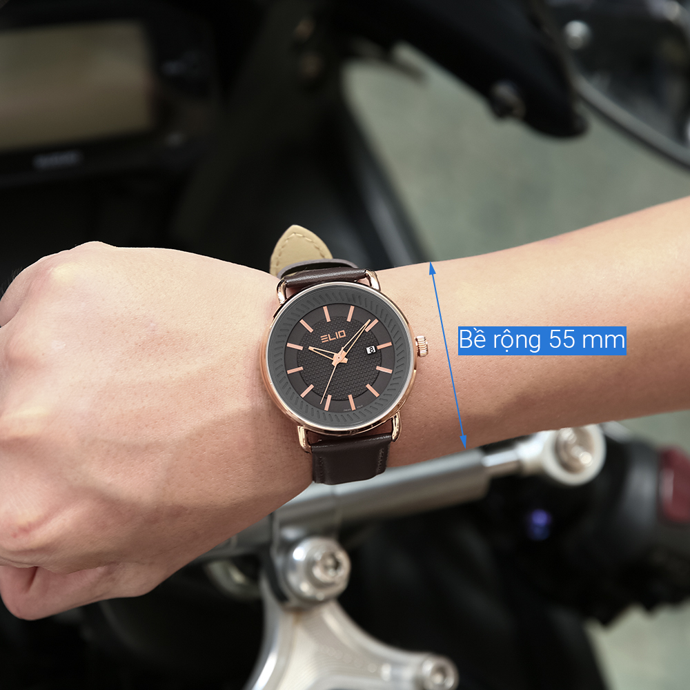Đồng hồ ELIO 43 mm Nam EL106-02-8