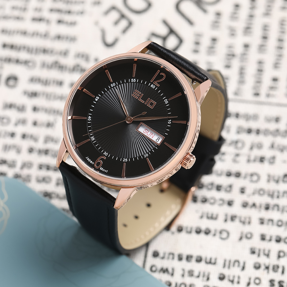 Đồng hồ ELIO 40 mm Nam EL107-01