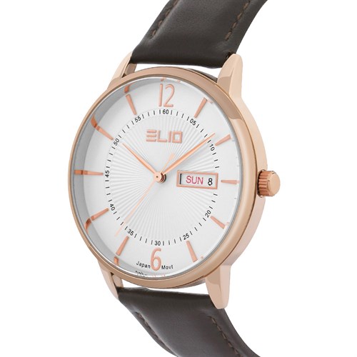 Đồng hồ ELIO 40 mm Nam EL107-02 Màu Nâu