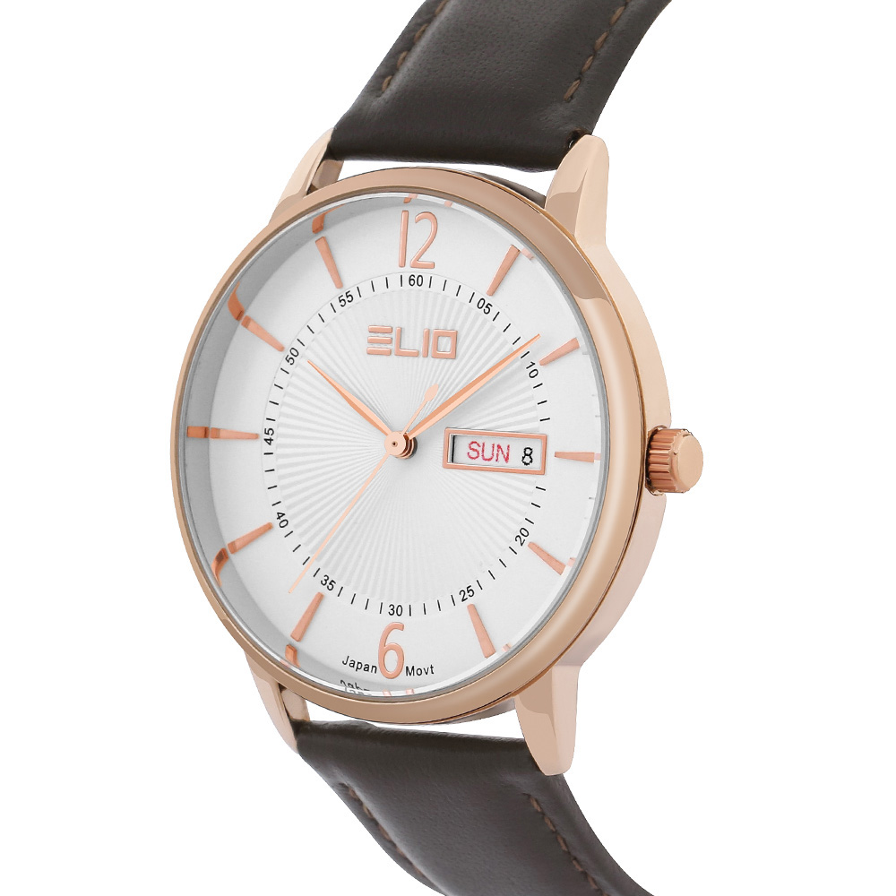Đồng hồ ELIO 40 mm Nam EL107-02 Màu Nâu