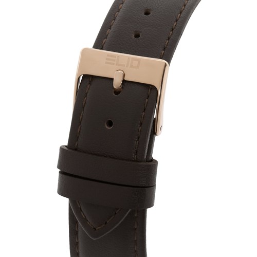 Đồng hồ ELIO 40 mm Nam EL107-02 Màu Nâu
