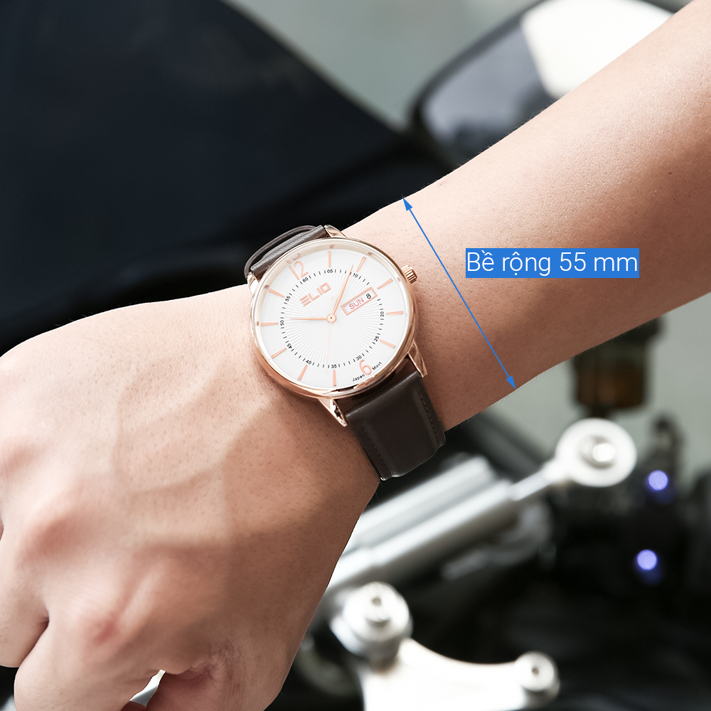 Đồng hồ ELIO 40 mm Nam EL107-02-8
