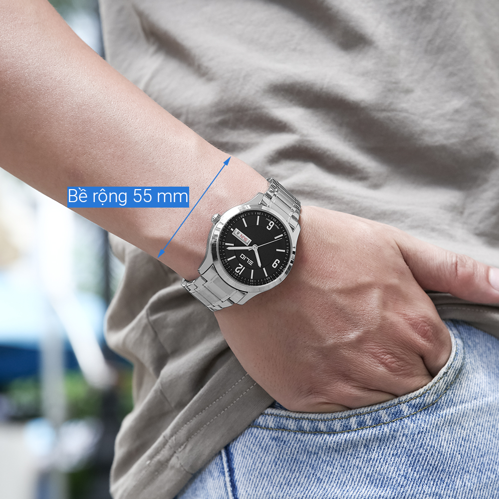 Đồng hồ ELIO 40 mm Nam ES121-01