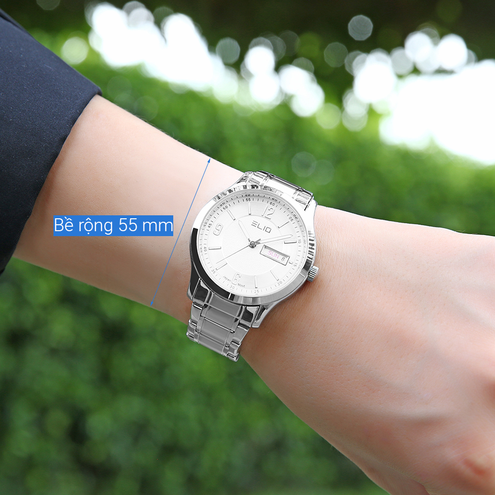 Đồng hồ ELIO 40 mm Nam ES121-02-12