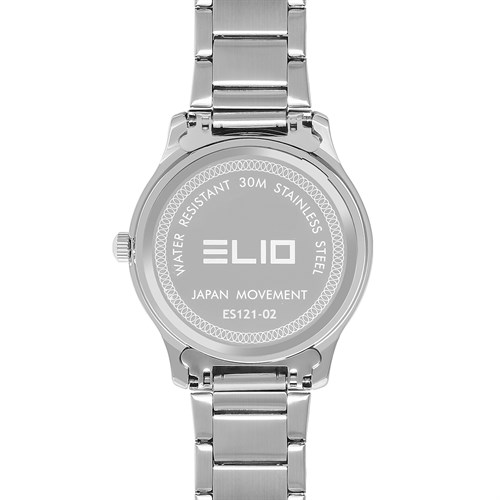 Đồng hồ ELIO 40 mm Nam ES121-02 Màu Bạc