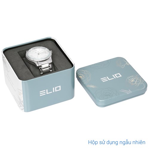 Đồng hồ ELIO 40 mm Nam ES121-02 Màu Bạc