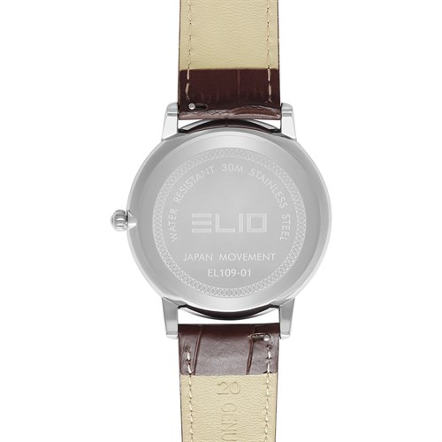 Đồng hồ ELIO 41 mm Nam EL109-01 Màu Nâu