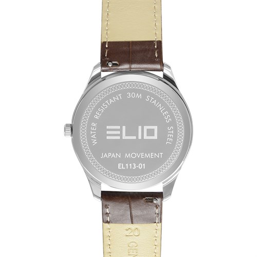 Đồng hồ ELIO 40 mm Nam EL113-01 Màu Nâu