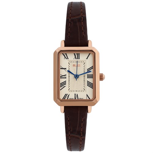 Đồng hồ ELIO 21 mm Nữ EL090-01 Màu Nâu