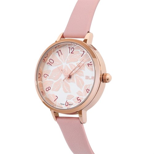 Đồng hồ ELIO Flower 28 mm Nữ EL093-01 Màu Hồng