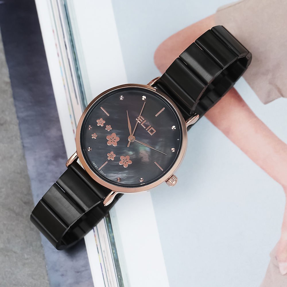 Đồng hồ ELIO Flower 33 mm Nữ ES112-01
