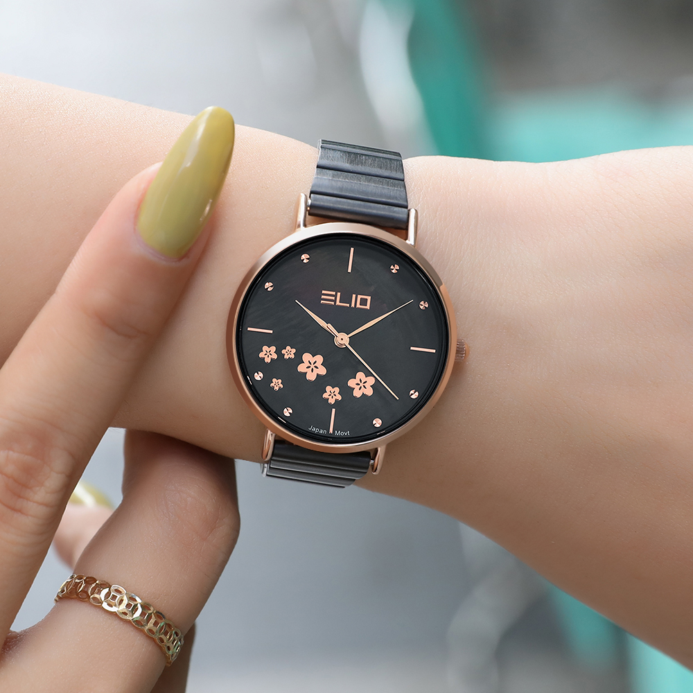 Đồng hồ ELIO Flower 33 mm Nữ ES112-01