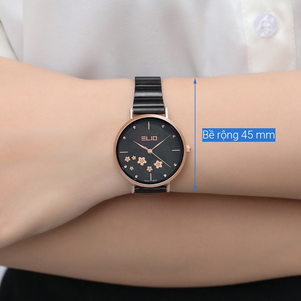 Đồng hồ ELIO Flower 33 mm Nữ ES112-01