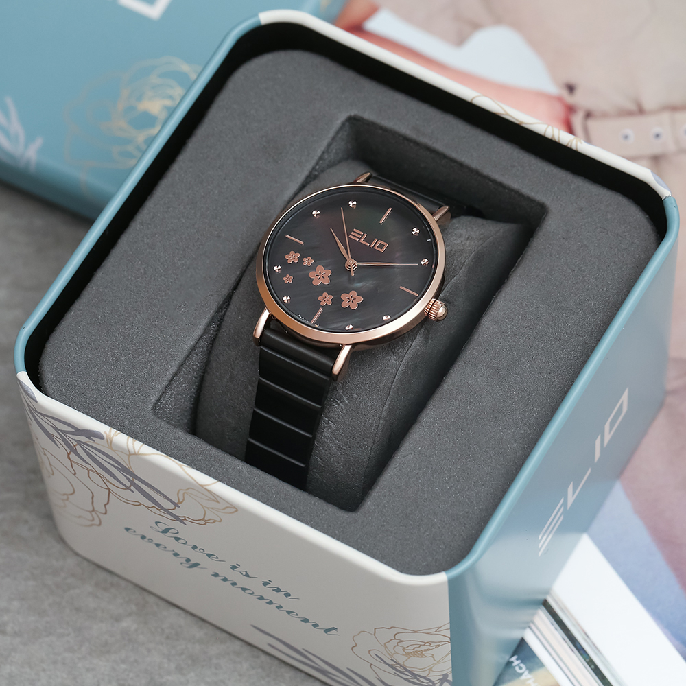 Đồng hồ ELIO Flower 33 mm Nữ ES112-01
