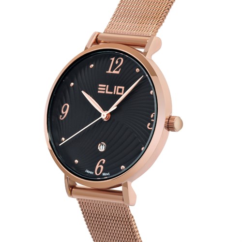 Đồng hồ ELIO 33 mm Nữ ES113-01 Màu Vàng Hồng