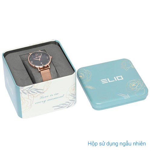 Đồng hồ ELIO 33 mm Nữ ES113-01 Màu Vàng Hồng