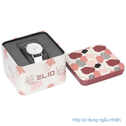 Đồng hồ ELIO 30 mm Nữ EL095-01 Màu Trắng